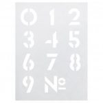 trafaret cifry 30h40 sm 150x150 -купить строймаркет молоток Подольск, Чехов, Климовск, Щербинка, Троицк, Кузнечики